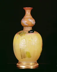 Vase jaune (verre)